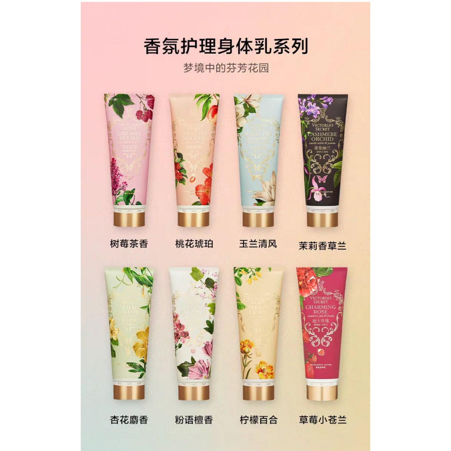維多利亞的秘密香水身體乳
