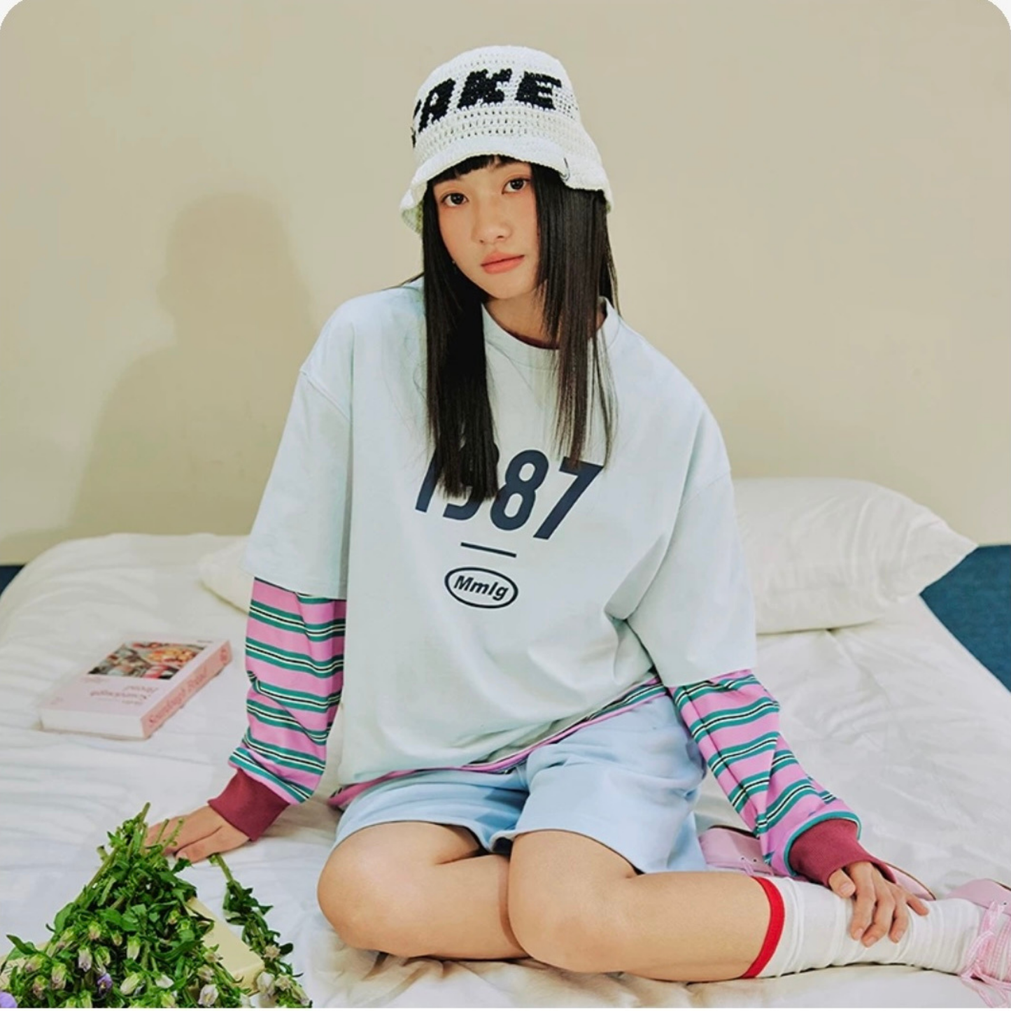 Mmlg 87mm 2025夏新款經典1987舒適純棉短袖t恤多色上衣男女同款