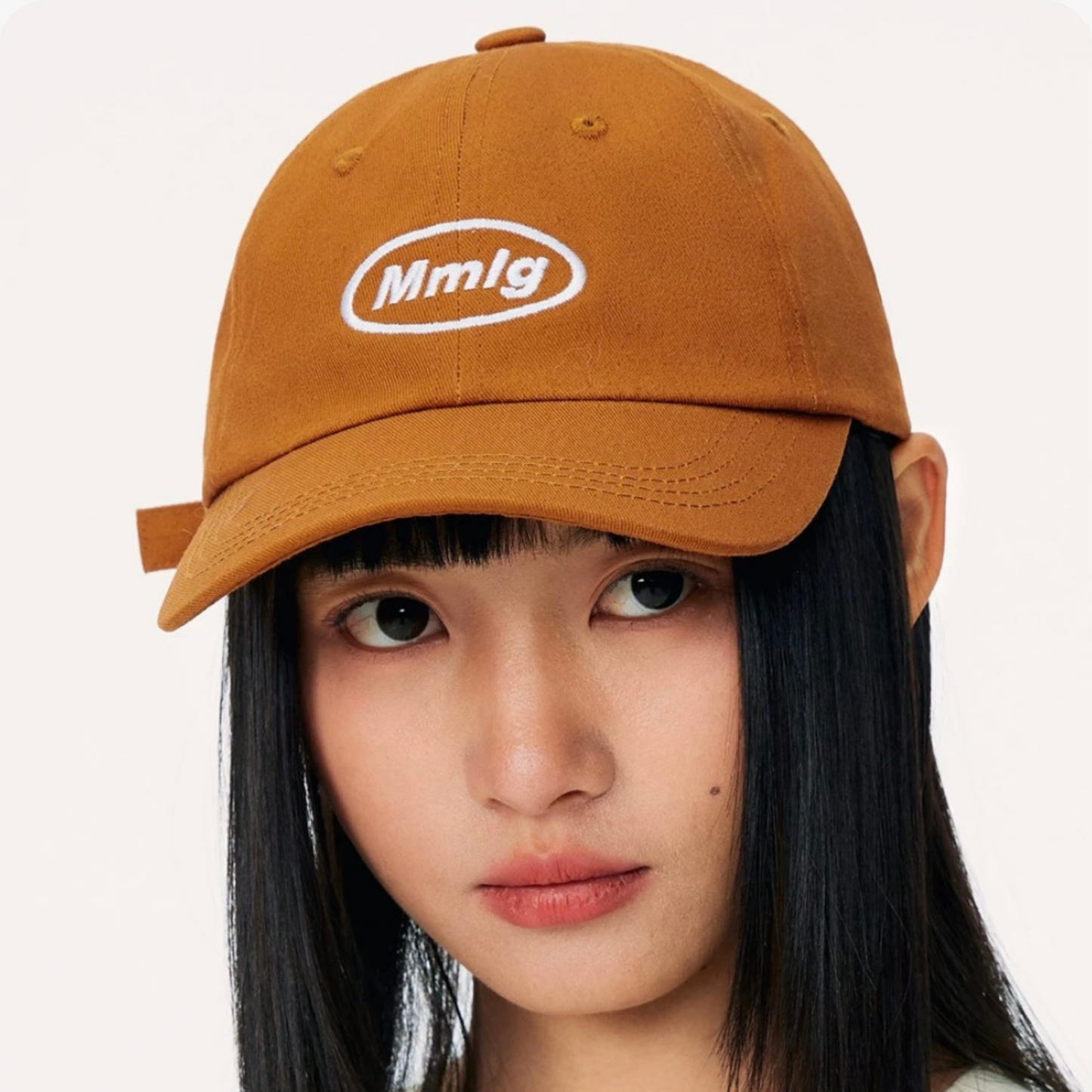 Mmlg 87mm 經典logo撞色刺繡鴨舌帽