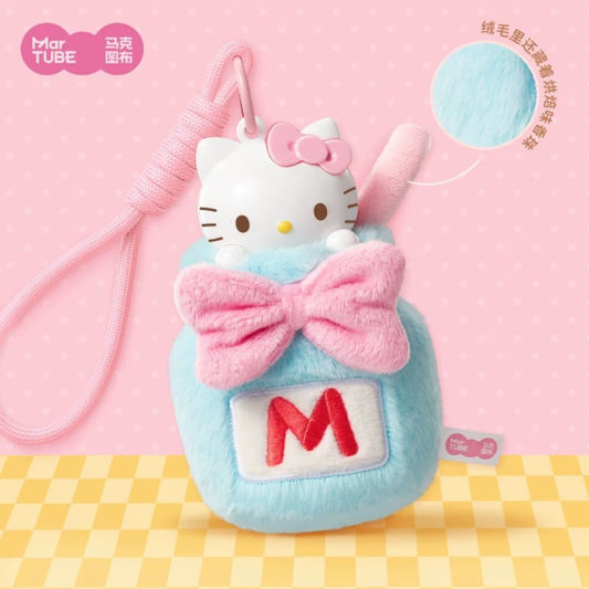 馬克圖布HelloKitty下午茶香薰盲盒生日禮物｜毛絨玩偶掛件｜盲盒隨即不指定