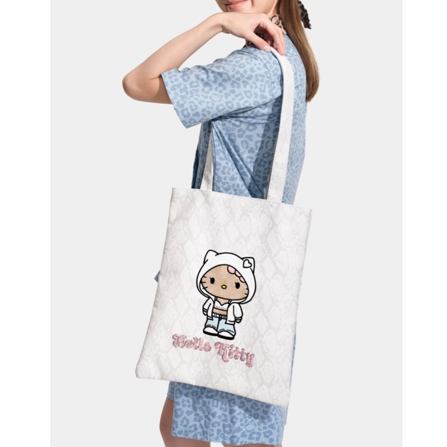 tbh野獸派家居三麗鷗Hello Kitty仿皮革托特包