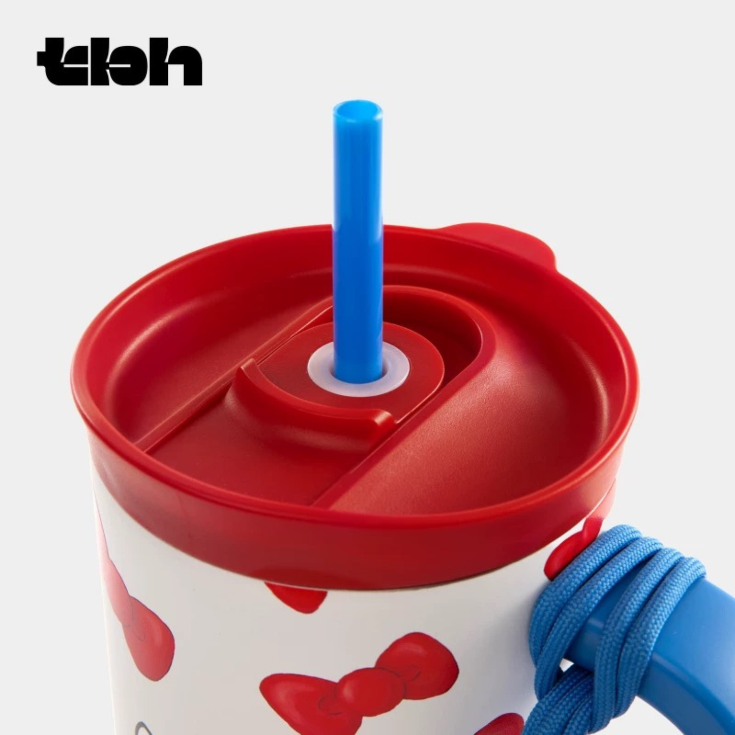 tbh野獸派家居三麗鷗Hello Kitty巨無霸保溫吸管杯｜不鏽鋼保冷杯