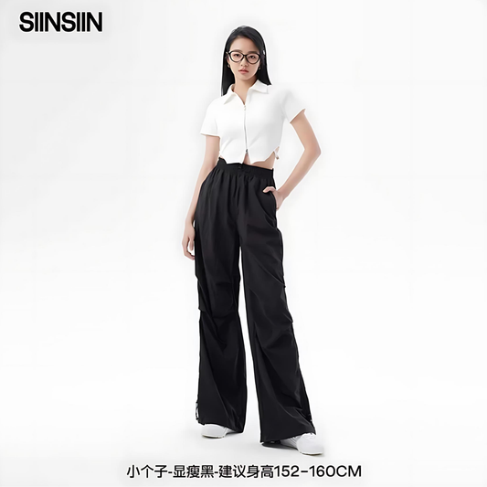 SIINSIIN傘兵褲女防曬降落傘褲