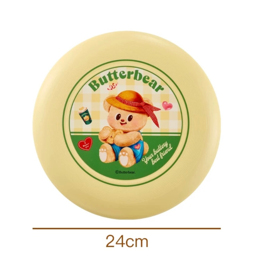 【有點淘氣x黃油小熊】寵物飛盤