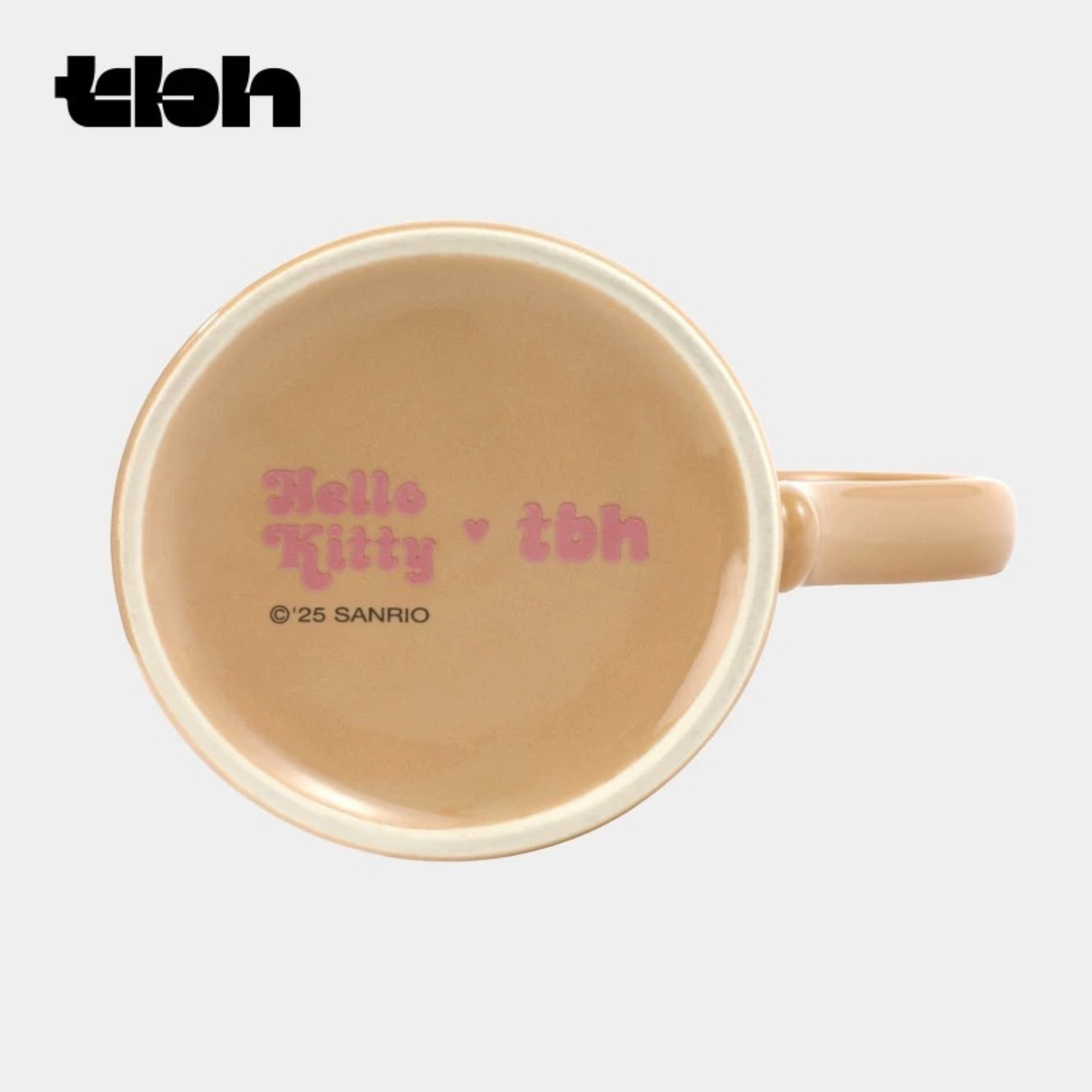 tbh野獸派家居三麗鷗Hello Kitty帶蓋陶瓷馬克杯水杯喝水杯