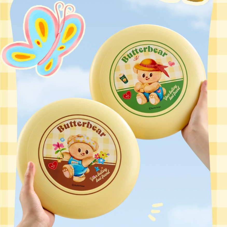 【有點淘氣x黃油小熊】寵物飛盤