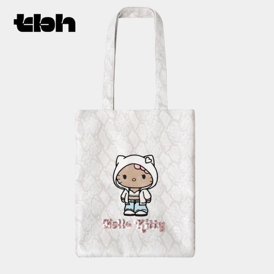 tbh野獸派家居三麗鷗Hello Kitty仿皮革托特包