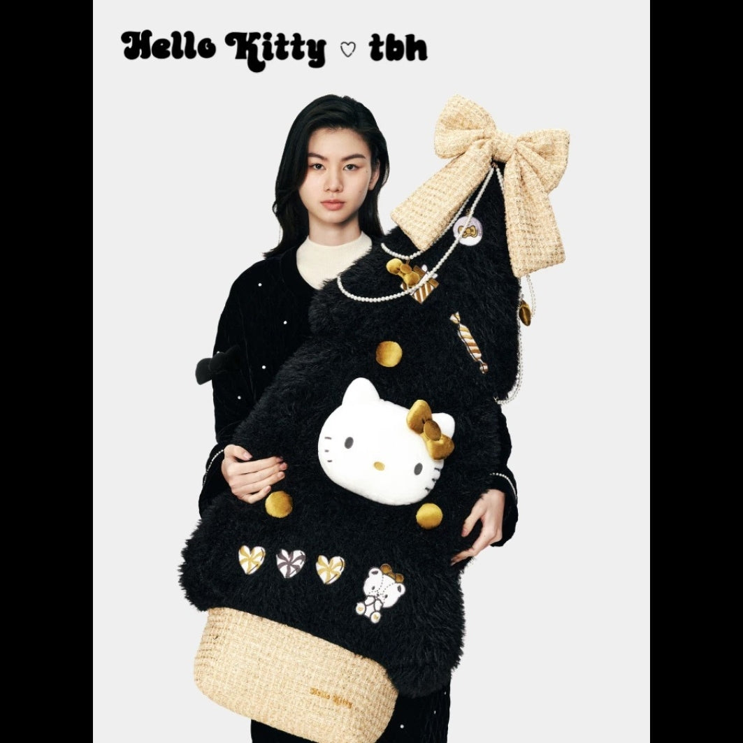 tbh野獸派家居Hello Kitty巨型抱枕糖果聖誕樹玩偶聖誕節裝飾禮物