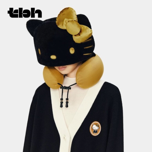 tbh野獸派家居三麗鷗Hello Kitty連帽旅行U型枕旅行便攜頸枕