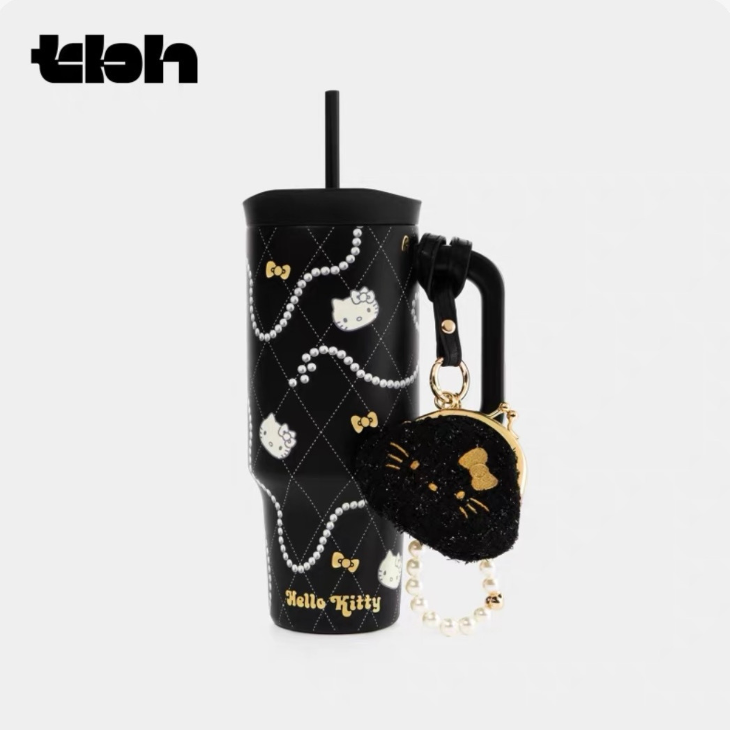 tbh野獸派Hello Kitty｜金色假日不鏽鋼保溫杯