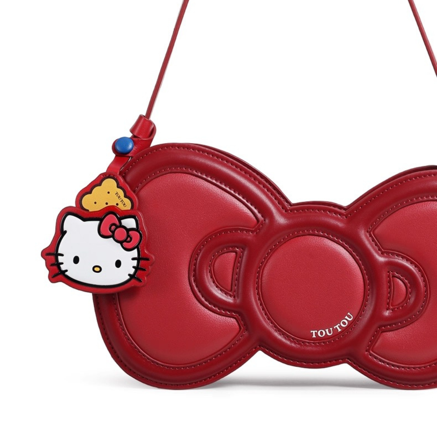 TOUTOUhellokitty｜三麗鷗正版授權｜凱蒂貓蝴蝶結腋下包紅色包包