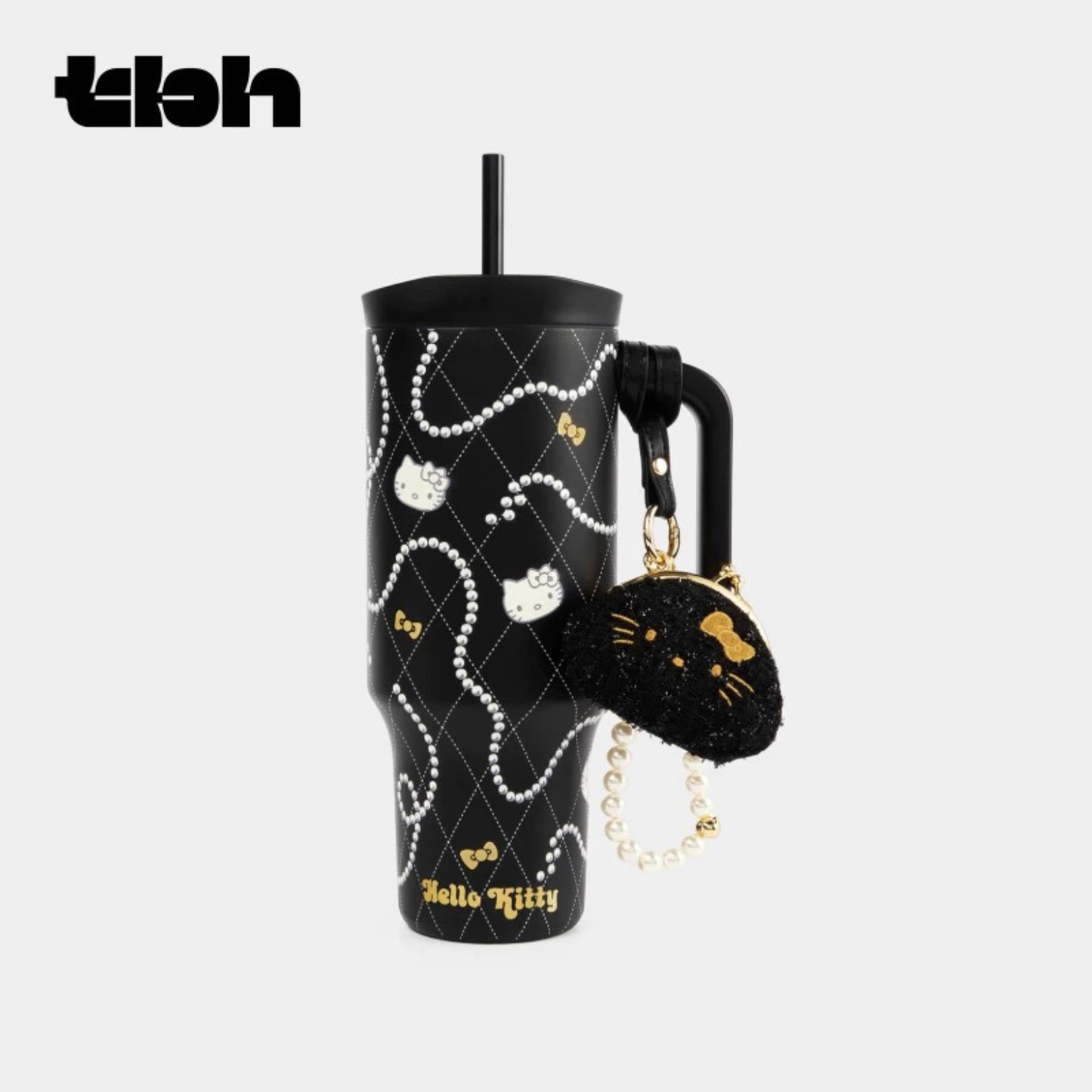 tbh野獸派Hello Kitty｜金色假日不鏽鋼保溫杯