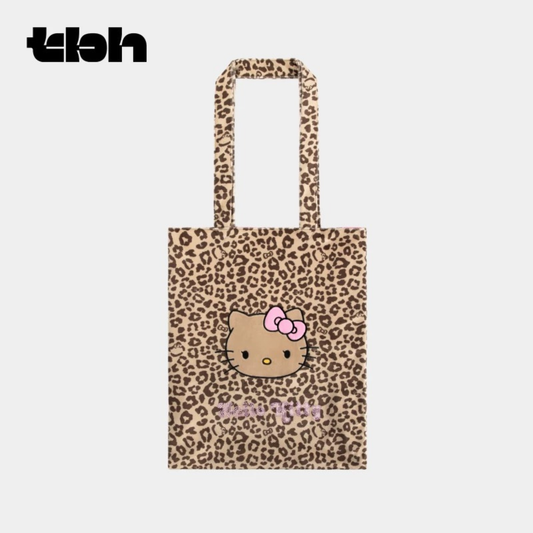 tbh野獸派家居三麗鷗Hello Kitty全棉燙鑽托特包